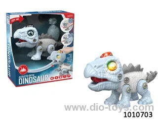 Diy dinosaur with light&sound  include battery in display box