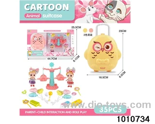 Owl storage box toy in window box