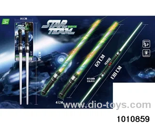 Double Flash Laser Sword in Tied On Card