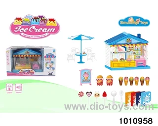 Ice Cream Shop in window box