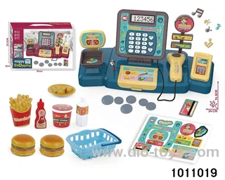 Cash register hamburger suit in color box