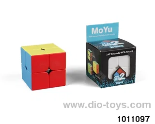 Rubik's cube in color box