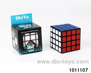 Rubik's cube in color box