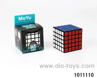 Rubik's cube in color box