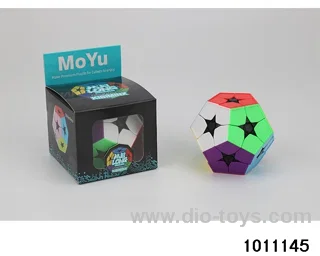Rubik's cube in color box