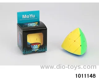 Rubik's cube in color box