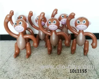 INFLATABLE MONKEYS  in opp bag