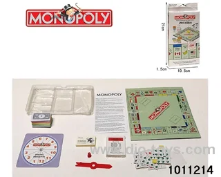 Game toys in color box