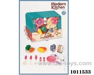 kitchen set in net bag