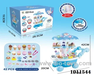 ice cream truck with light &music not include in Hand box