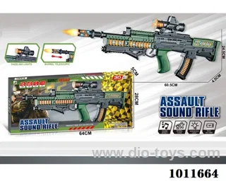 B/O gun in displai