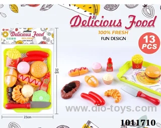 food set in PP bag with header