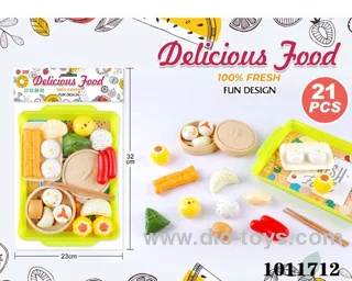 food set in PP bag with header