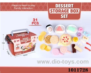 food set in paper card