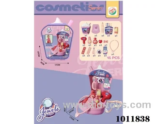 Accessories set in paper card