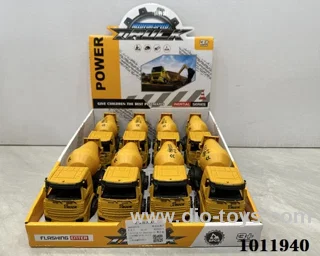 8pcs Engineering vehicle in Display box