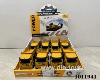 8pcs Engineering vehicle in Display box