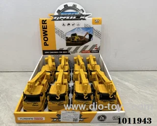 8pcs Engineering vehicle in Display box