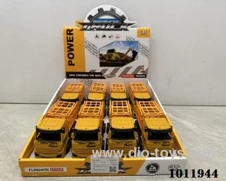 8pcs Engineering vehicle in Display box