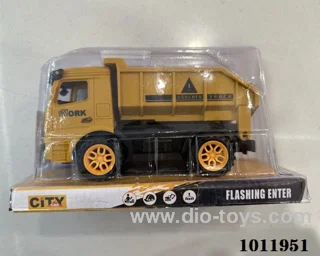 Engineering vehicle in pvc cover