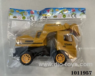 Engineering vehicle in opp bag