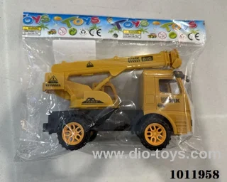 Engineering vehicle in opp bag