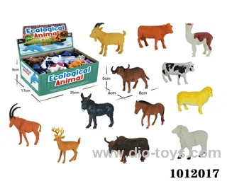 24pcs 5 inch animal in display