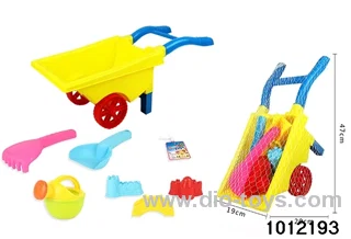 Beach toys car(2 colors mix ）in net bag