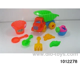 beach toys in Net bag