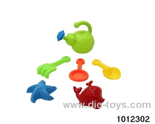 beach toys（6pcs）in Net bag