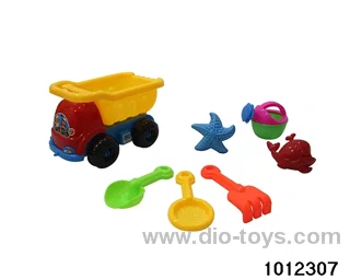 beach toys（7pcs）in Net bag