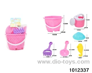 beach toys（10pcs）in Net bag