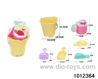 beach toys（6pcs）in Net bag