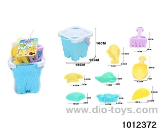 beach toys（10pcs）in Net bag