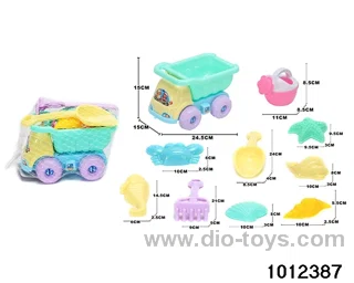 beach toys（10pcs）in Net bag