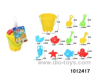 beach toys（11pcs）in Net bag