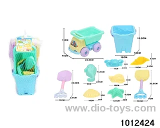 beach toys（10pcs）in Net bag
