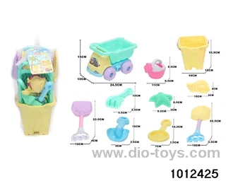 beach toys（10pcs）in Net bag