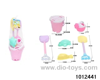 beach toys（7pcs）in Net bag