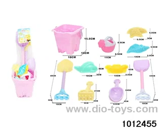 beach toys（10pcs）in Net bag