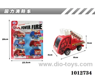 6pcs pull back car in Blister card