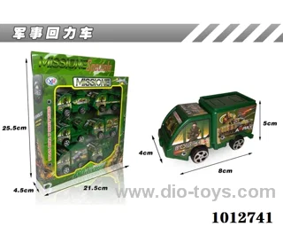 6pcs pull back car in Window box
