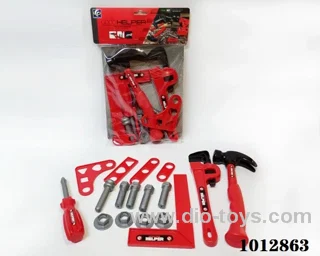 tool set in poly bag header