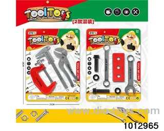 Tool set/red 2 mixed versions in Blister card