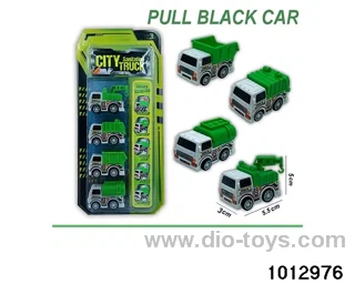 Sanitation return car in Blister card
