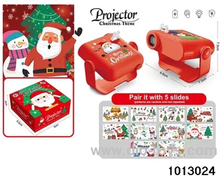 CHRISTMAS PROJECTOR/5 FILMS IN COLOR BOX