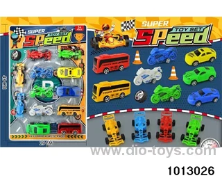 Speed racing in Blister card