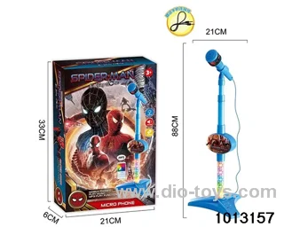 MICROPHONE WITH LIGHT IN COLOR BOX