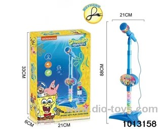 MICROPHONE WITH LIGHT IN COLOR BOX