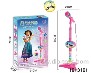 MICROPHONE WITH LIGHT IN COLOR BOX